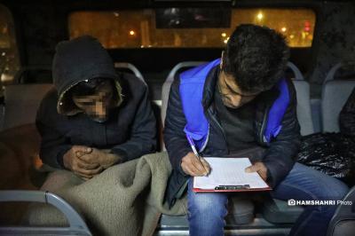 سرپناه بی‌خانمان‌ها در تهران 