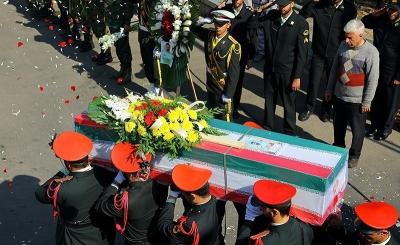 تشییع شهید امنیت امیرمحمد شمسی 