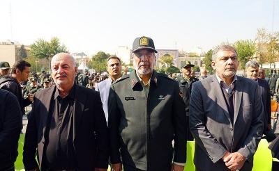 تشییع شهید امنیت امیرمحمد شمسی 