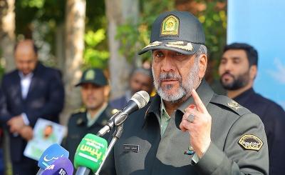 تشییع شهید امنیت امیرمحمد شمسی 