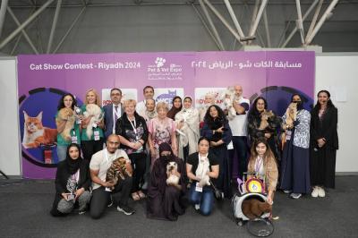 نمایشگاه بین المللی گربه در عربستان/ عکس