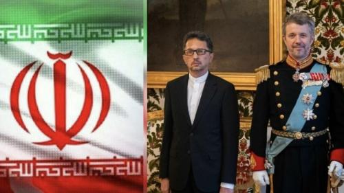 سفیر ایران استوارنامه خود را تقدیم پادشاه دانمارک کرد 