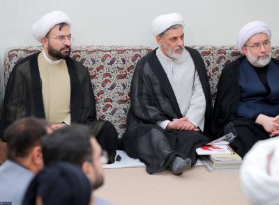 دیدار دست‌اندرکاران همایش حضرت جعفربن‌ابی‌طالب(ع) با رهبر انقلاب