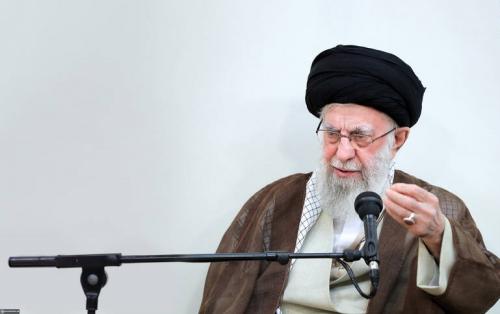 دیدار دست‌اندرکاران همایش حضرت جعفربن‌ابی‌طالب(ع) با رهبر انقلاب
