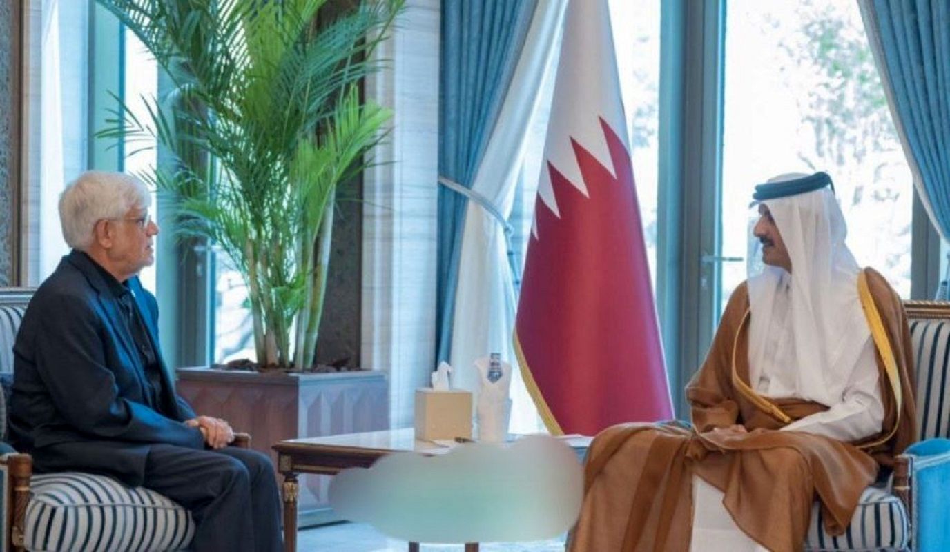 دیدار سفیر قطر با معاون اول رئیس جمهور