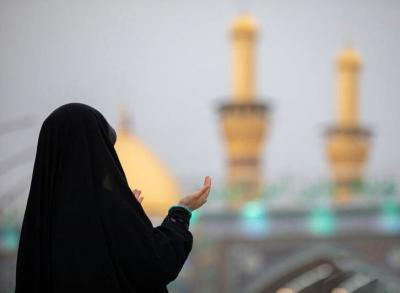 بارش زیبای باران در کربلای معلی 