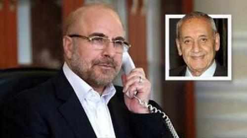 گفت‌وگوی تلفنی قالیباف با رئیس مجلس لبنان