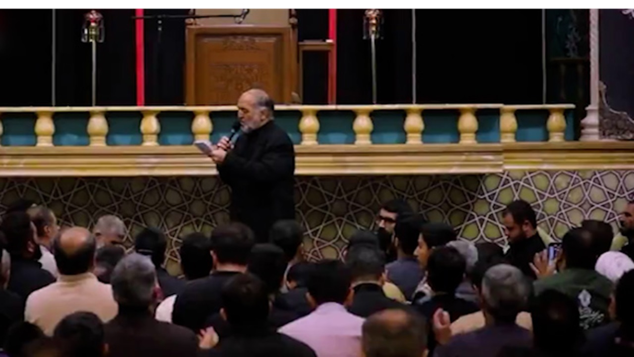  مداحی نریمان پناهی در حرم حضرت معصومه(س) 