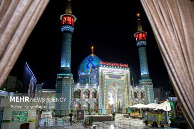 غبارروبی ضریح امامزاده صالح