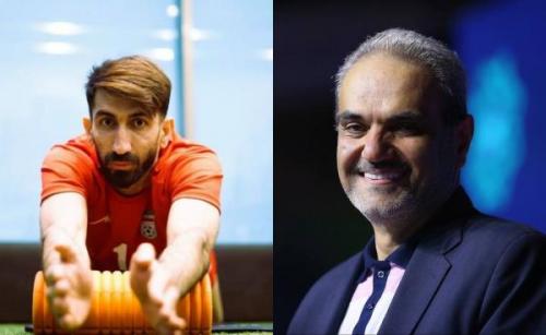 درخواست جالب خیابانی از بیرانوند / فیلم 