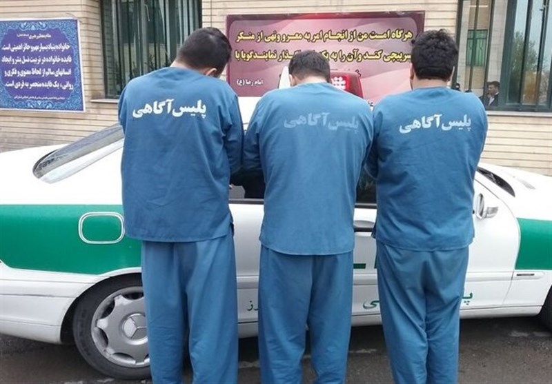 دستگیری ۳ شرور مسلح 