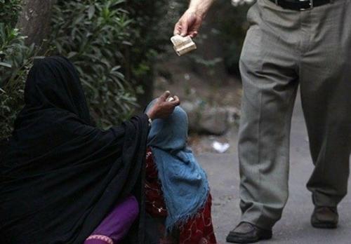 متکدی گری بادرآمد میلیونی