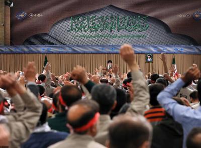  دیدار بسیجیان با رهبر انقلاب