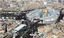 آسمان کربلا در روز عاشورا تقریبا صاف است
