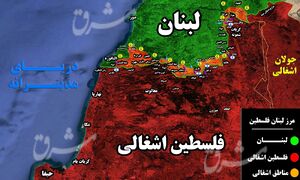 حملات صهیونیست ها از هوا و زمین برای تسلط بر شهر راهبردی الخیام +نقشه میدانی