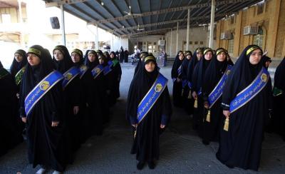 مراسم استقبال از پنج شهید گمنام 