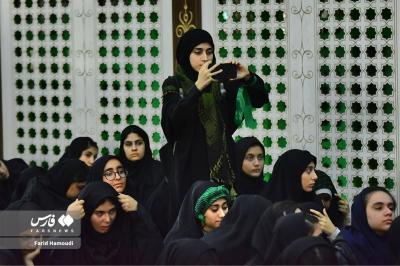 حضور دختران دانش آموز در راهیان نور 