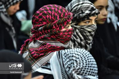 حضور دختران دانش آموز در راهیان نور 