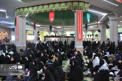 حضور دختران دانش آموز در راهیان نور 