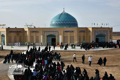 حضور دختران دانش آموز در راهیان نور 