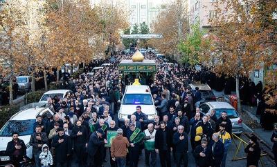  تشییع پیکر شهید سردار پورهاشمی 