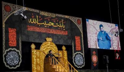  عزاداری ایام فاطمیه در حسینیه عقیله الطالبیین اهواز 