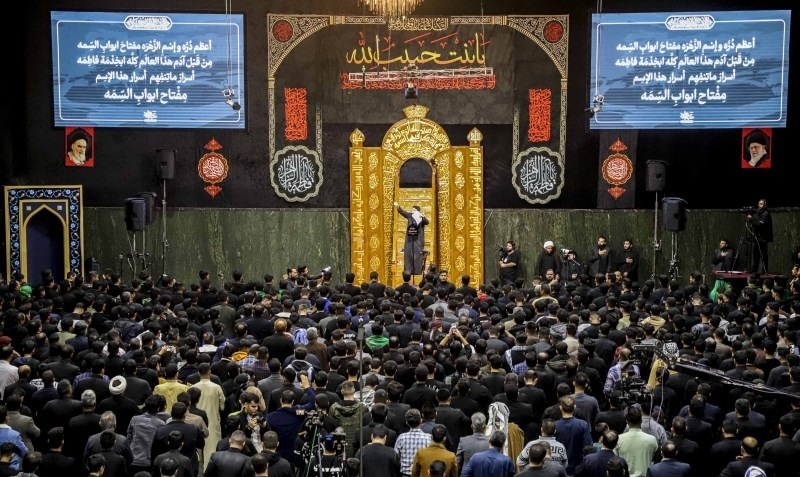  عزاداری ایام فاطمیه در حسینیه عقیله الطالبیین اهواز 