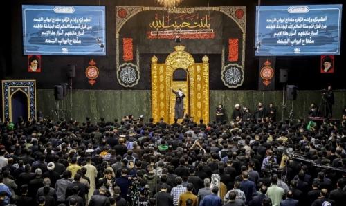  عزاداری ایام فاطمیه در حسینیه عقیله الطالبیین اهواز 