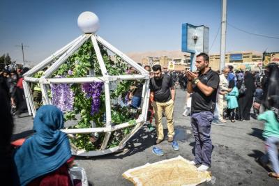  عکس/ عزاداری ظهر عاشورا در شیراز 
