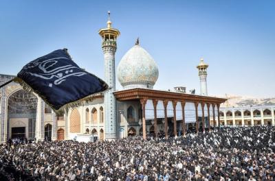  عکس/ عزاداری ظهر عاشورا در شیراز 