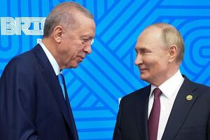  اردوغان: من و پوتین رهبران واقعی جهان هستیم