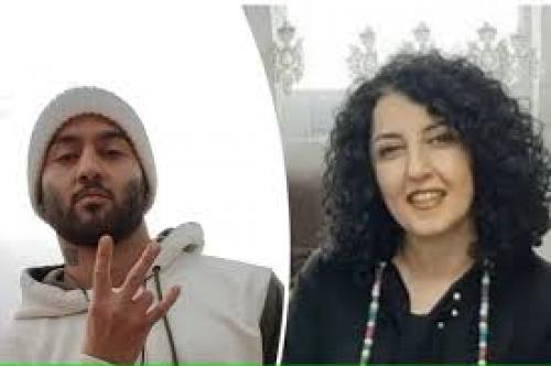 تمسخر نرگس محمدی و توماج صالحی توسط اپوزیسیون