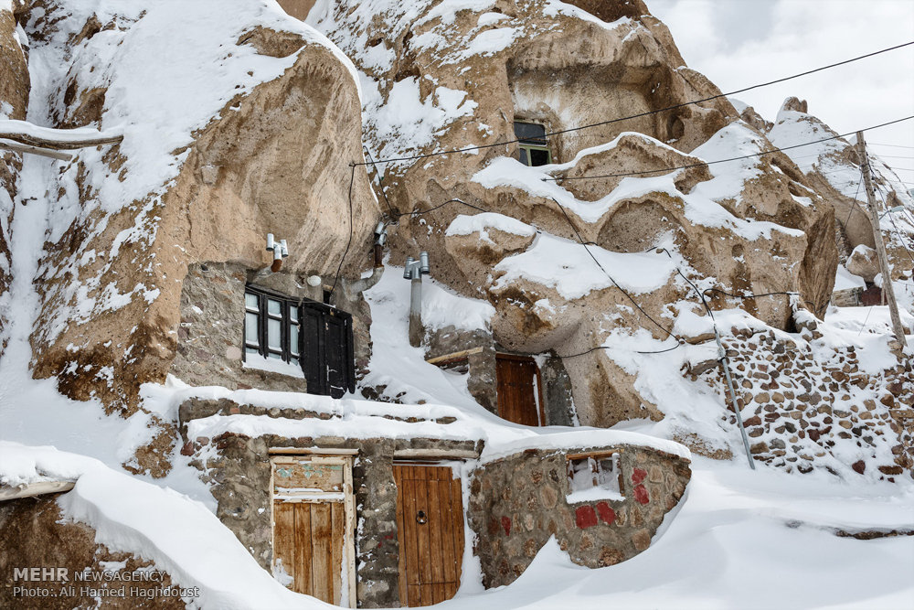 سوز و سرما در کندوان 