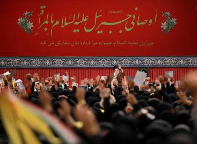 دیدار جمعی از بانوان با رهبر انقلاب / عکس