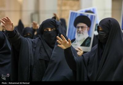 اجتماع قمی‌ها در حمایت از جبهه مقاومت 