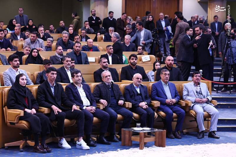 مراسم تجلیل از مدال‌آوران المپیک و پارالمپیک پاریس با حضور رئیس جمهور