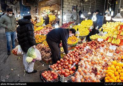 حال و هوای بازار خرید شب یلدا در تهران 