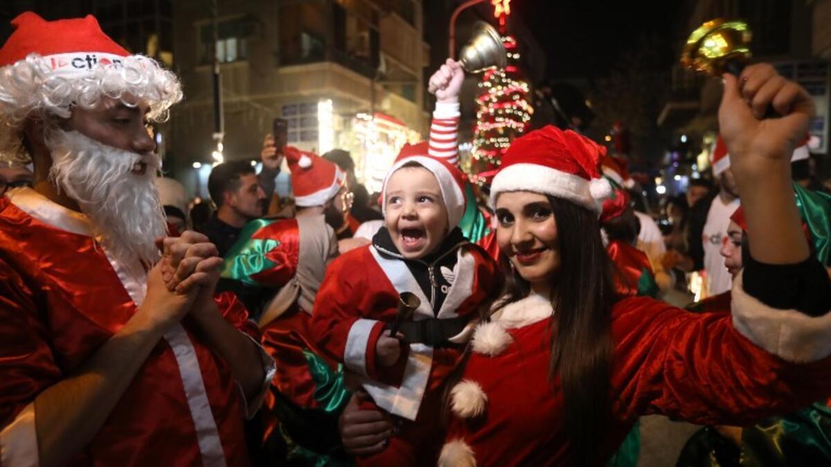 برپایی بازارچه کریسمس در دمشق پس از سقوط حکومت اسد 