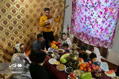 شب چله در روستا‌های آذربایجان