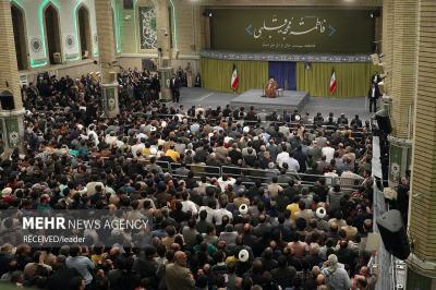 دیدارمداحان وشاعران اهل بیت بارهبر