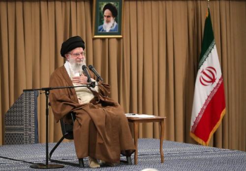 دیدارمداحان وشاعران اهل بیت بارهبر
