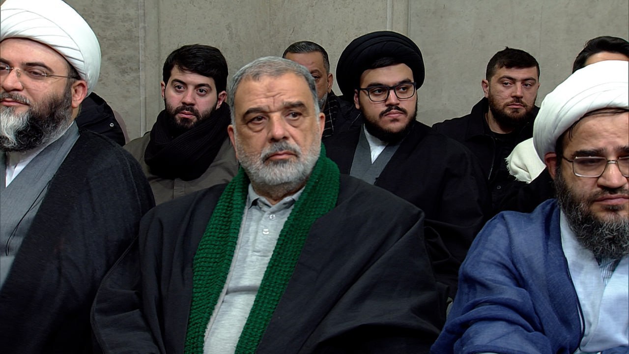 حضور فرزند شهید نصرالله در دیدار رهبر انقلاب