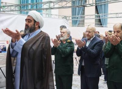 حضور قالیباف در دانشگاه امام حسین(ع)