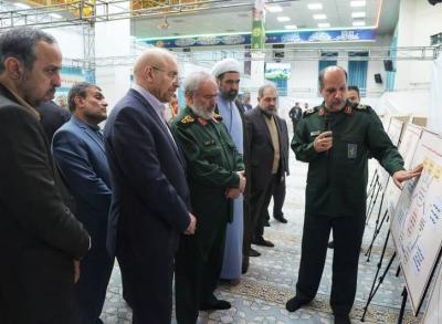 حضور قالیباف در دانشگاه امام حسین(ع)