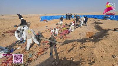 کشف گوردسته جمعی اززمان صدام