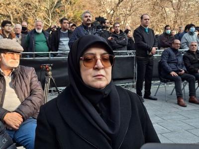 مراسم تشییع پیکر زنده‌یاد «ژاله علو» 