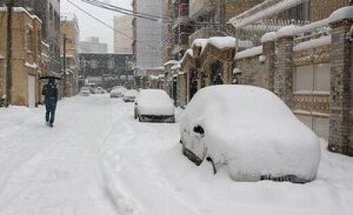  برف ایران را فرا می‌گیرد +نقشه