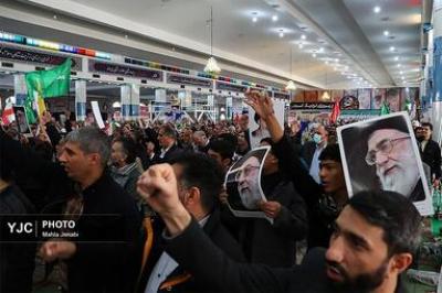 مراسم بزرگداشت حماسه ۹ دی
