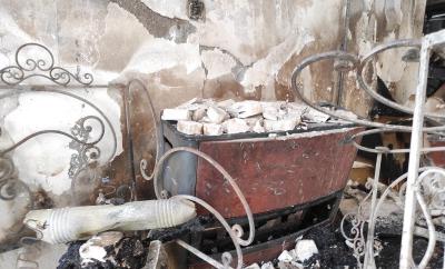 انفجار گاز خانگی در قائمشهر