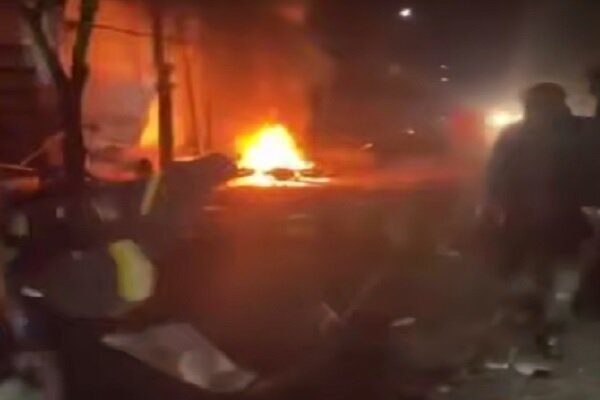 زیر گرفتن تعدادی اسرائیلی با تراکتور در تل‌آویو 